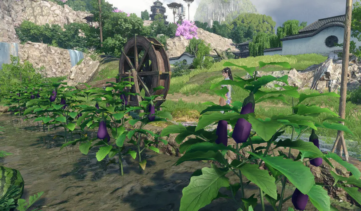 逆水寒手游庄园种艾草玩法