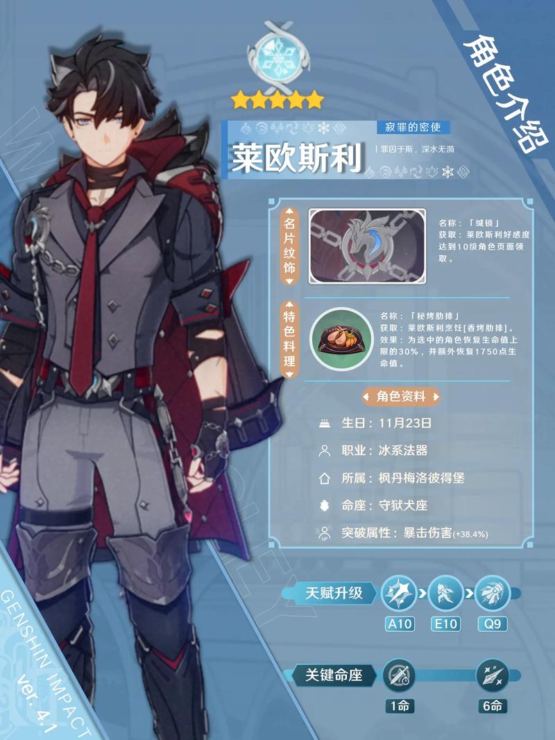 原神莱欧斯利传说任务推理及解谜