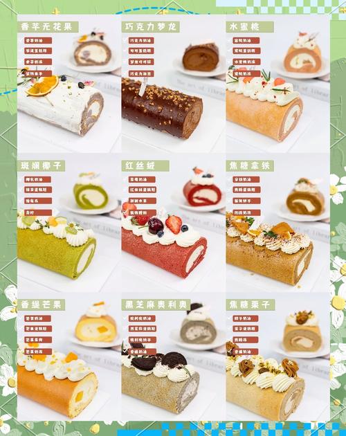 创意蛋糕店配方大全