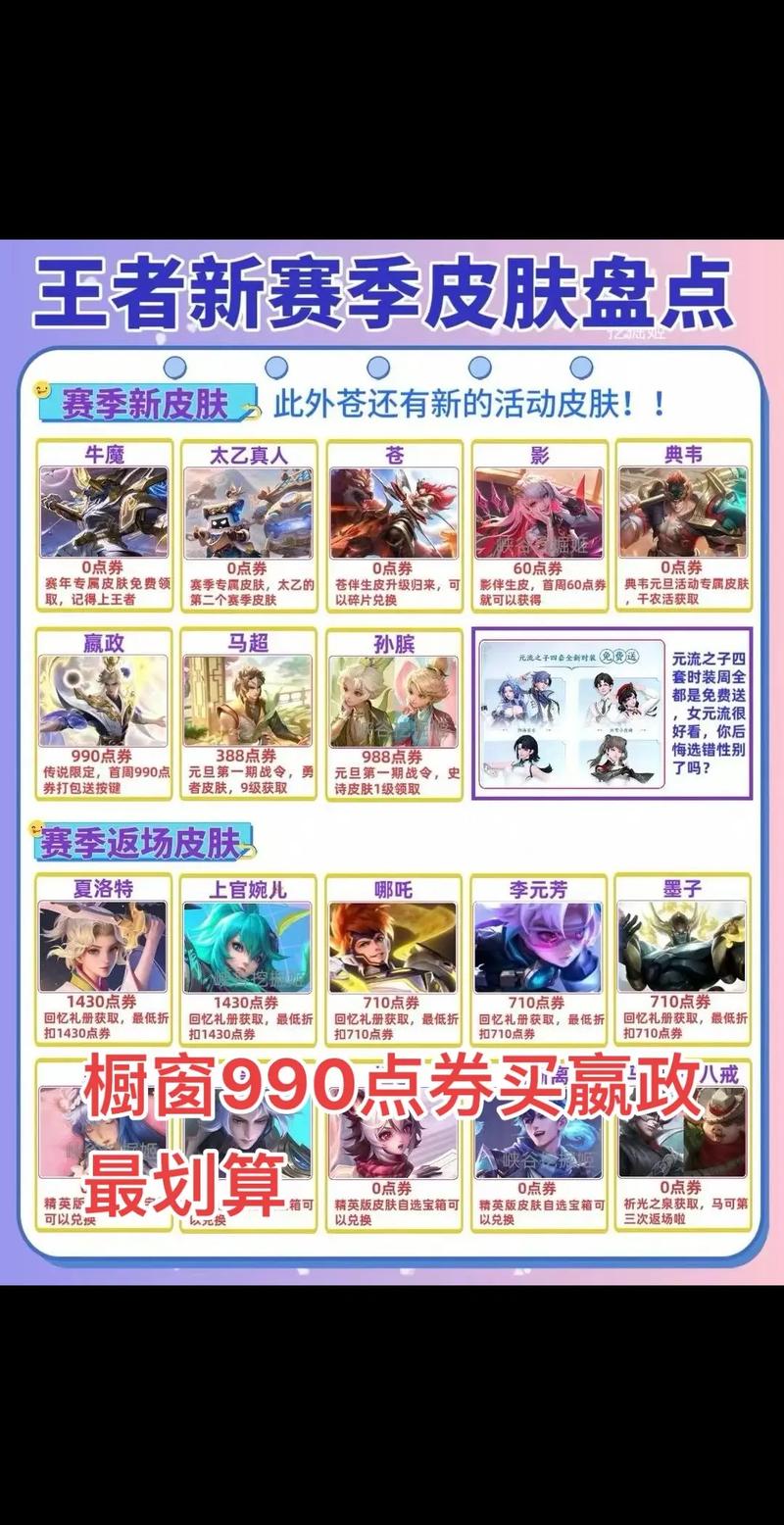 王者荣耀嬴政皮肤