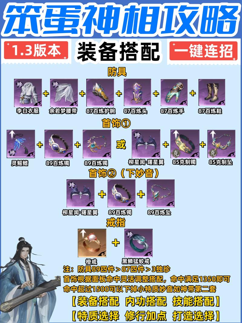 逆水寒手游百炼装备大全