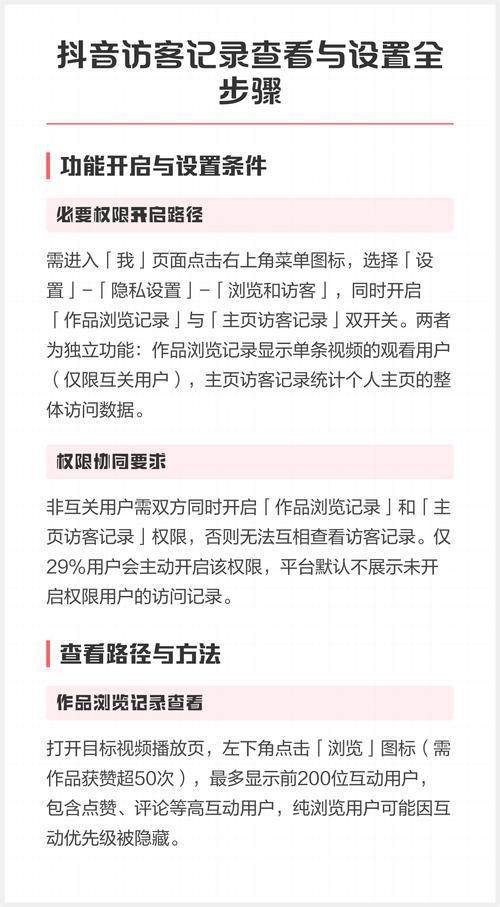 抖音怎么查看访客记录