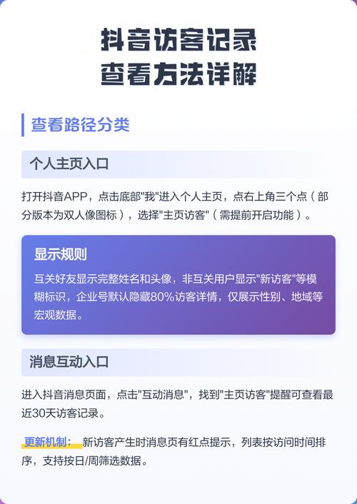 抖音怎么查看访客记录