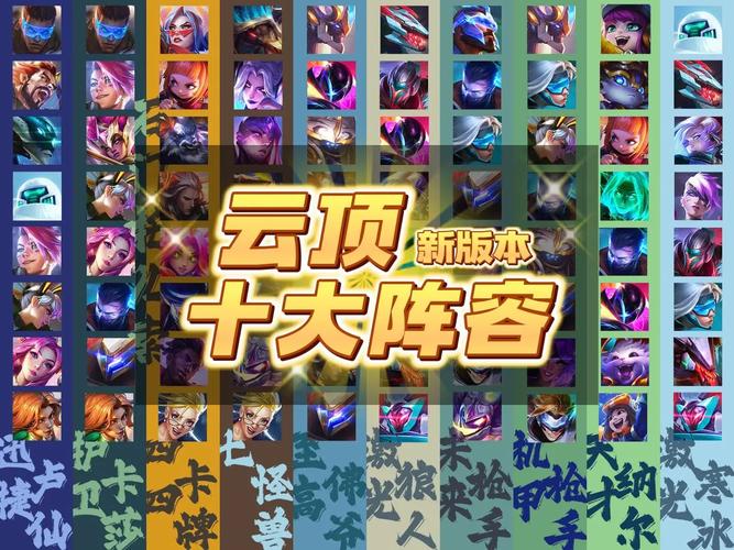 云顶之弈强力上分阵容推荐