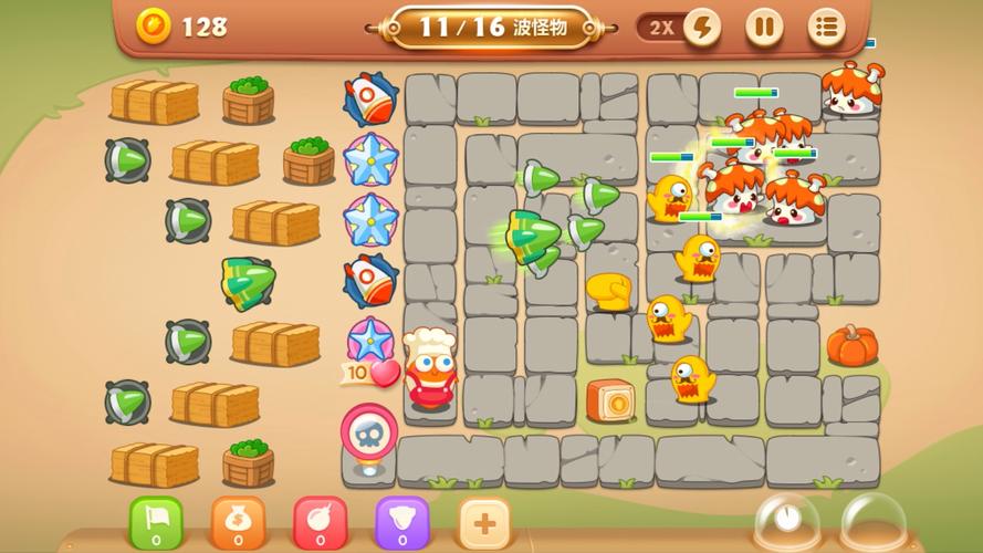 保卫萝卜3集市第8关怎么过