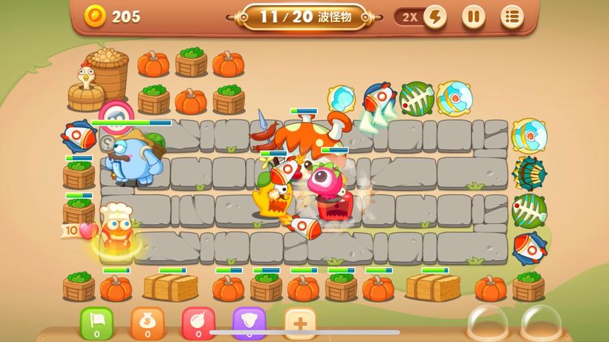 保卫萝卜3集市第8关怎么过