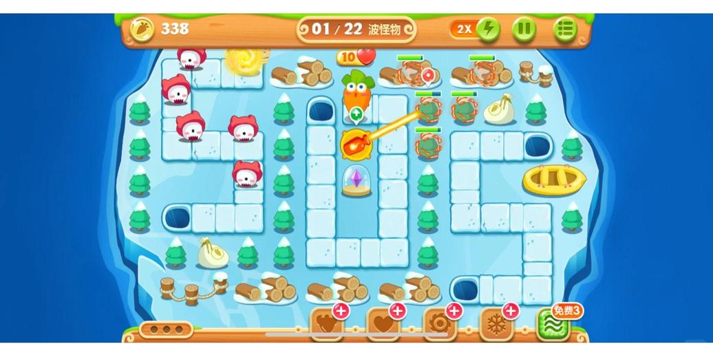 保卫萝卜3集市第8关怎么过