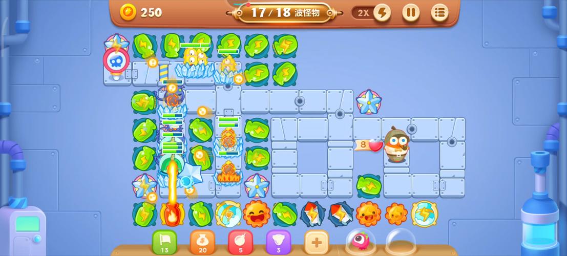 保卫萝卜3集市第8关怎么过