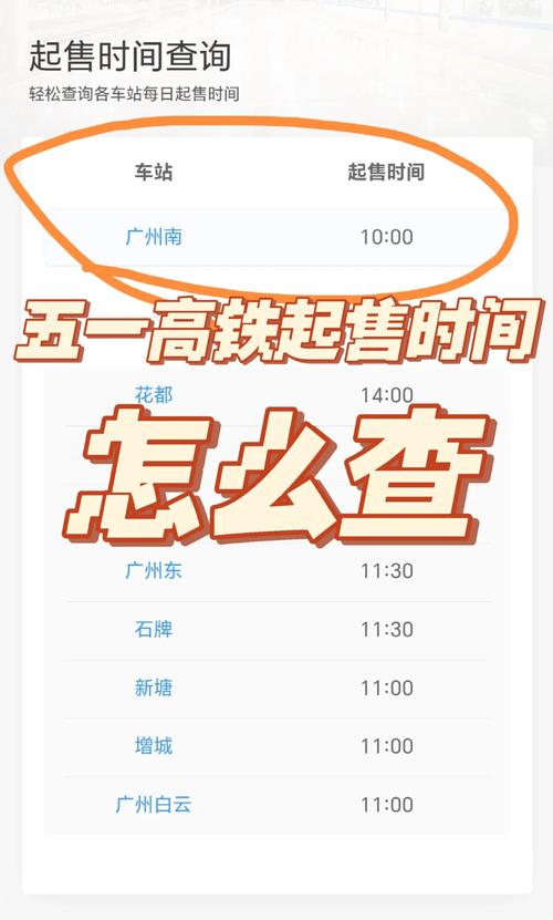 铁路12306如何查看车票起售时间