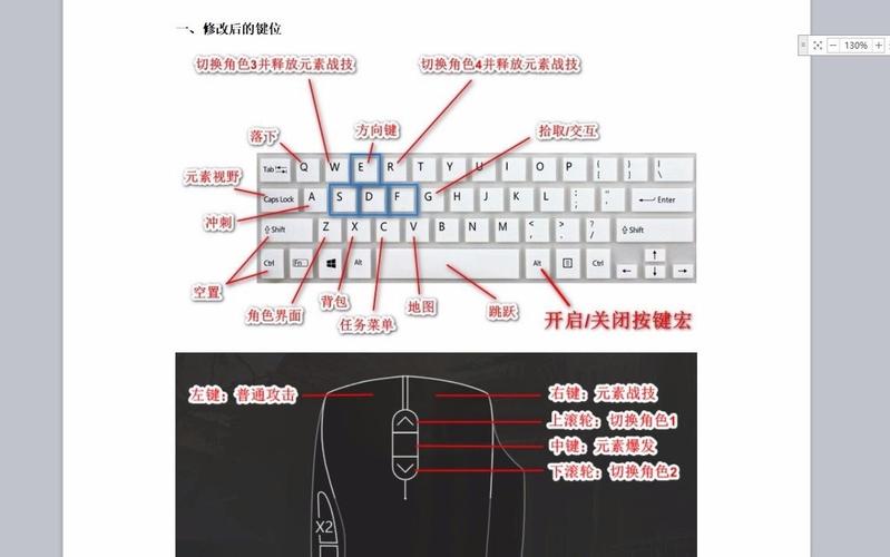 原神PC端操作按键设置