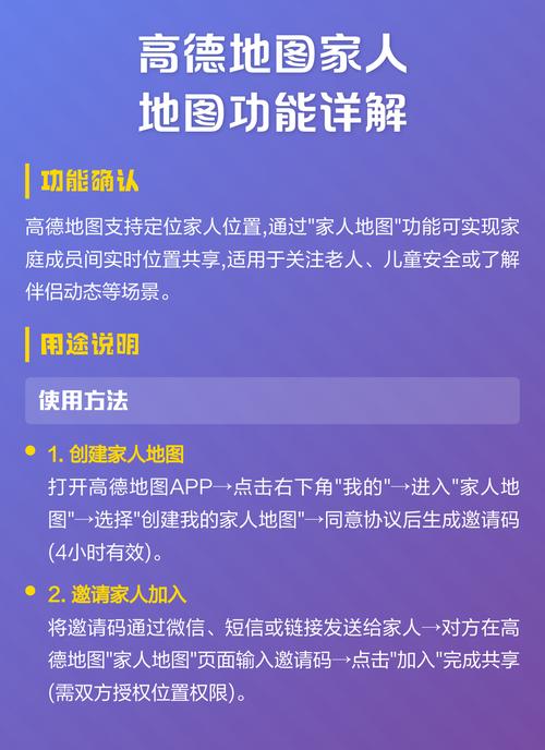 高德地图怎么开通家人地图