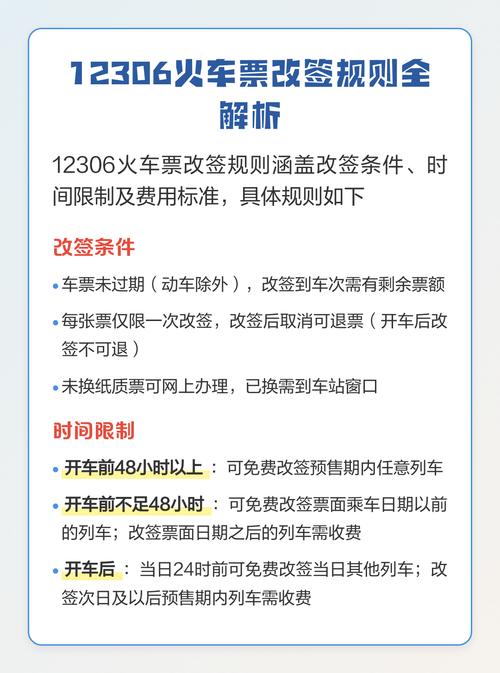 铁路12306怎么改签车票