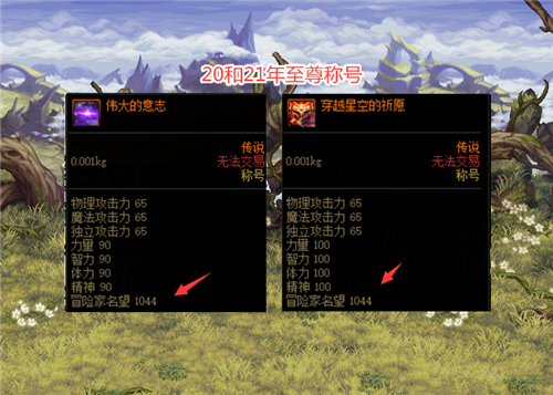 dnf名望值多少合格