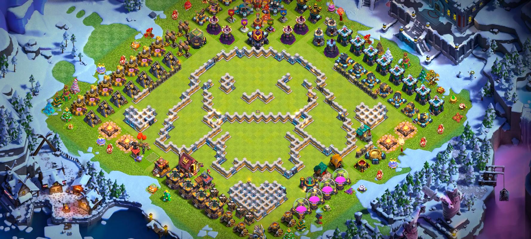 部落冲突1本最强布阵