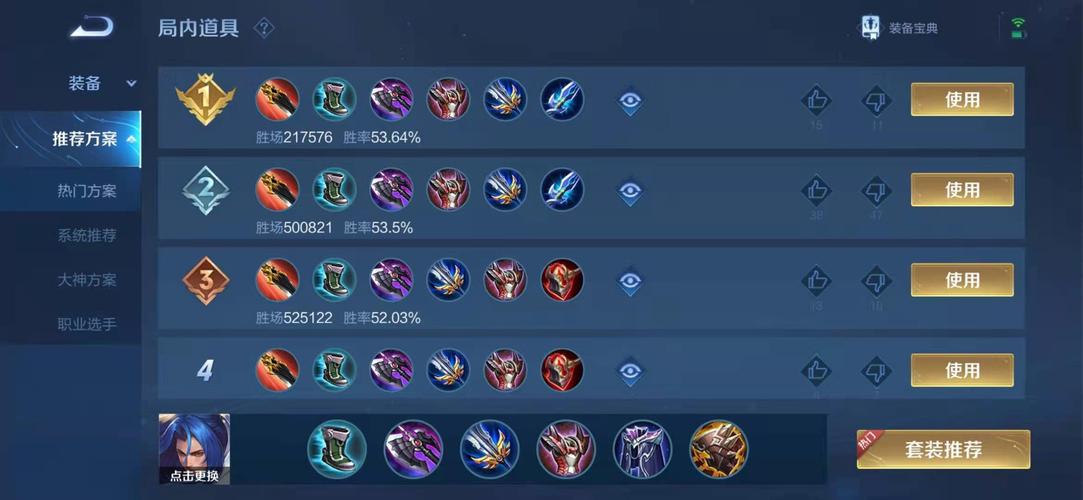 王者荣耀新版本橘右京出什么装备