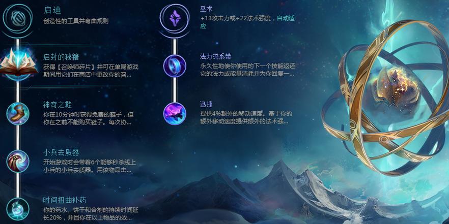 LOL冰晶凤凰带什么天赋