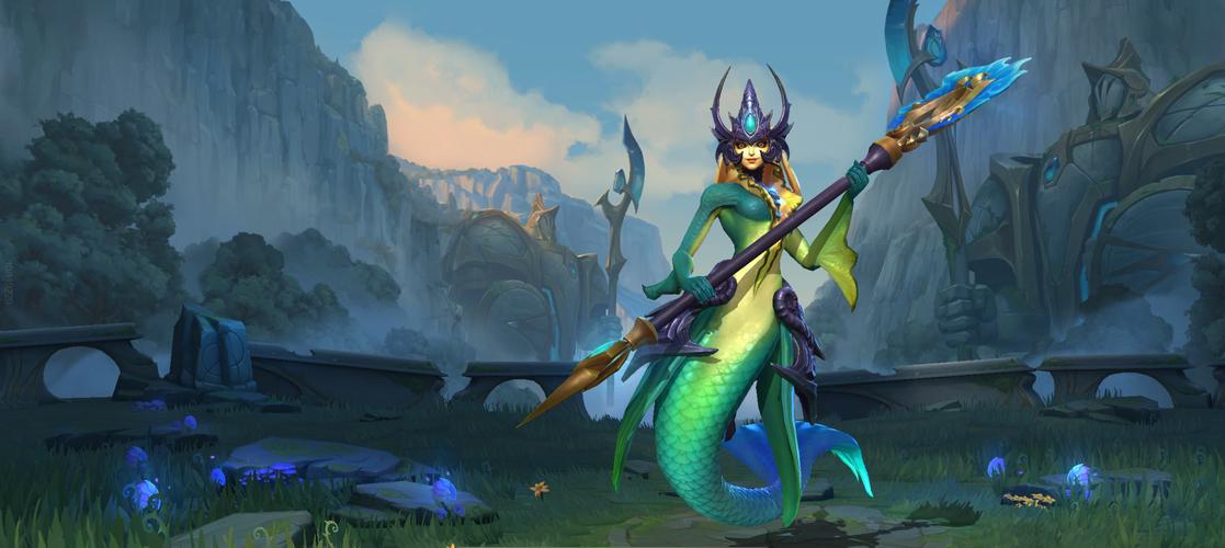 lol美人鱼娜美怎么玩