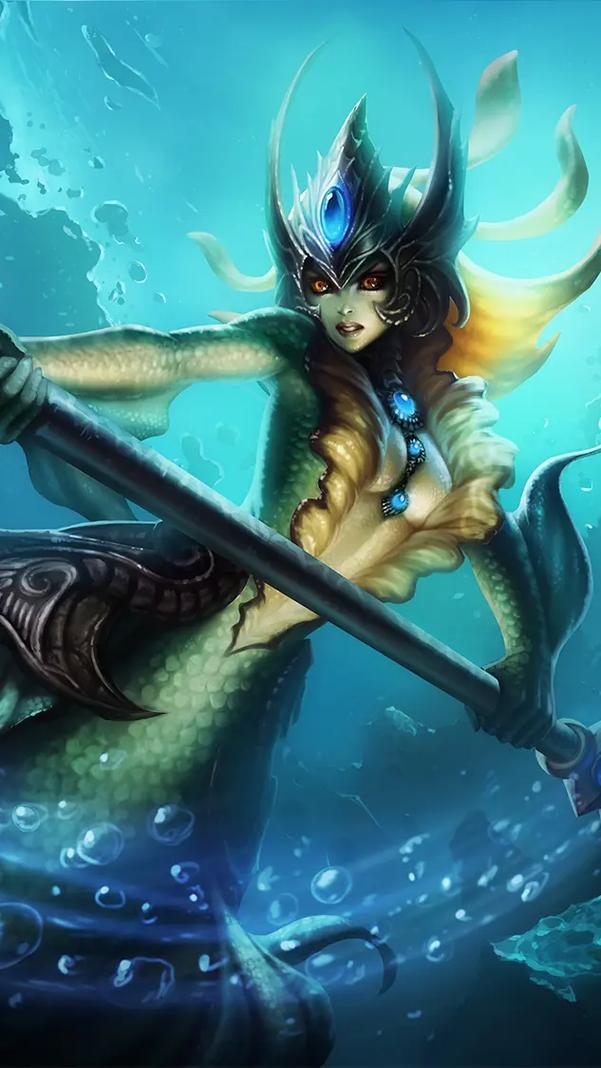 lol美人鱼娜美怎么玩