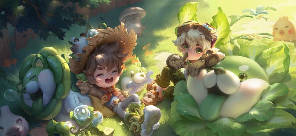 王者荣耀鲁班七号蔬乡物语好看么