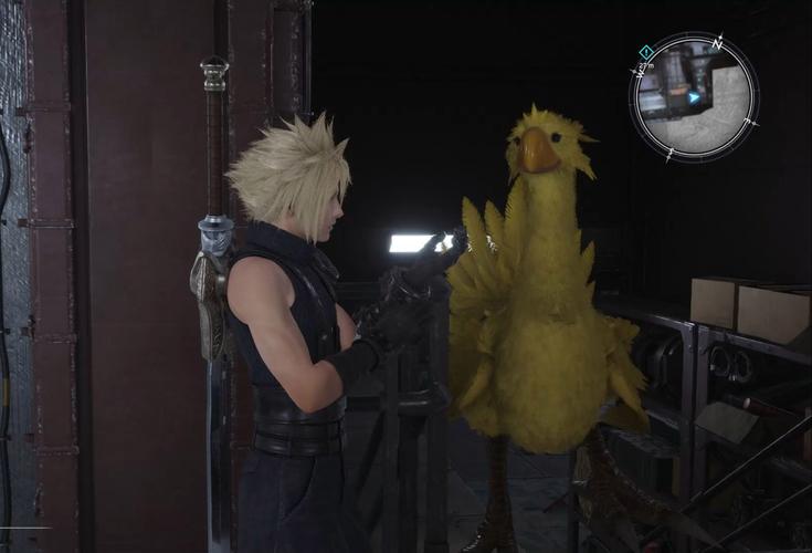 最终幻想7重生珠诺陆行鸟站牌