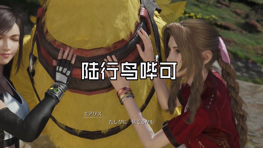 最终幻想7重生珠诺陆行鸟站牌