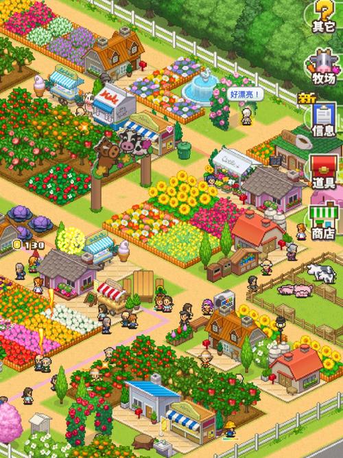 像素牧场物语完美布局图