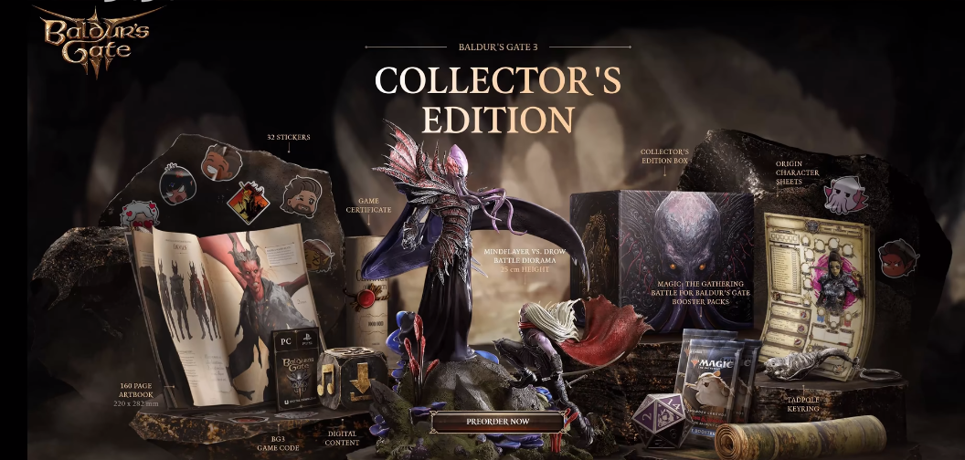 博德之门3豪华版和正版区别大吗？数字豪华版多了什么内容？