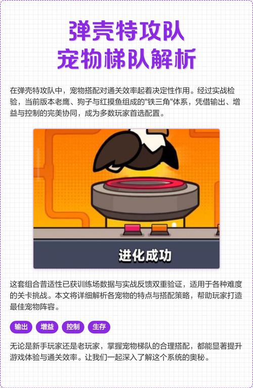 弹壳特攻队宠物