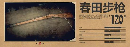 荒野大镖客2稀有滚轮闭锁式步枪