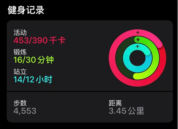 applewatch健身目标设置怎么改