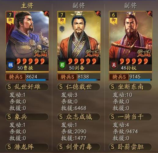 三国志战略版御龙骑怎么优化