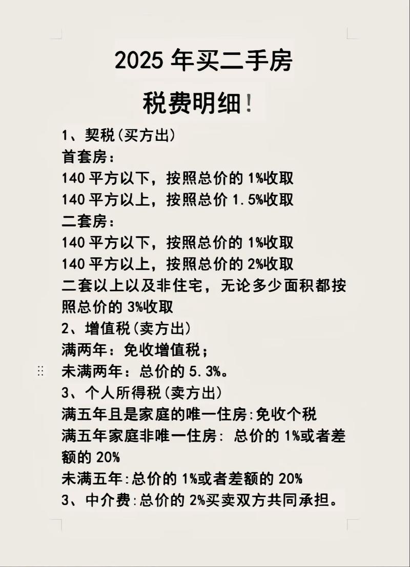 二手房个税怎么算