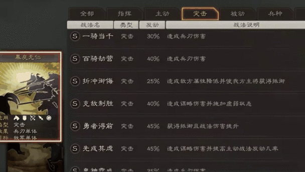 三国志战略版战法点