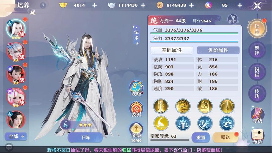 梦幻新诛仙奇缘大全