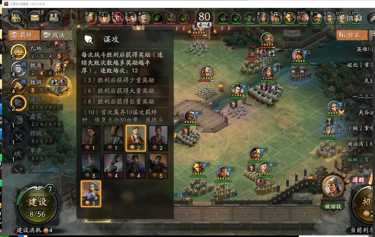三国志战略版最强魏骑阵容