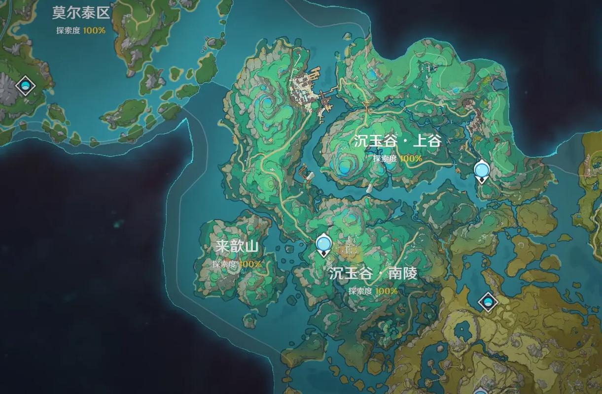 原神璃月沉玉谷锚点秘境路线是什么