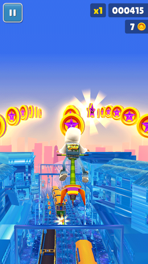 地铁跑酷星空版(Subway Surf)