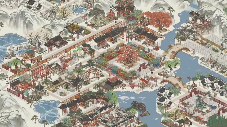 江南百景图白雪镇布局攻略