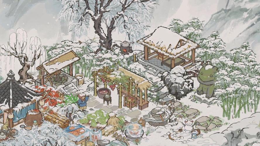 江南百景图白雪镇布局攻略