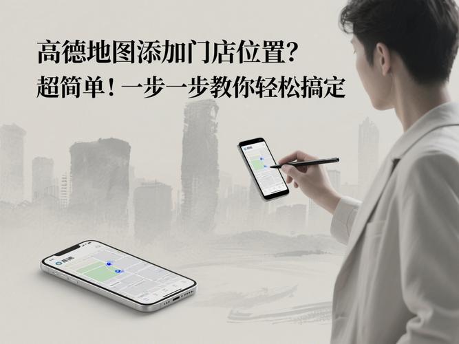 高德地图怎么添加我的店铺
