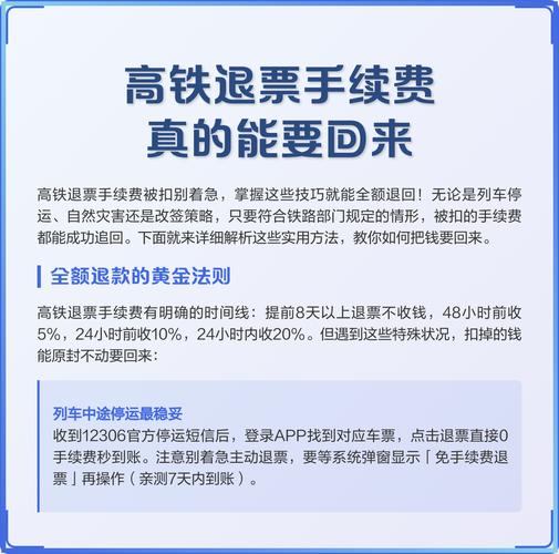 铁路12306如何办理退票手续